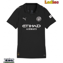Manchester City John Stones #5 Replica Away Shirt Ladies 2025-26 Short Sleeve